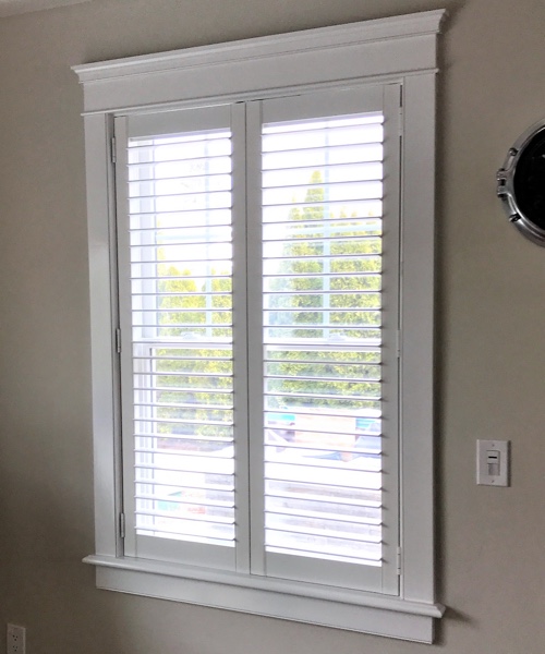 Plantation shutters